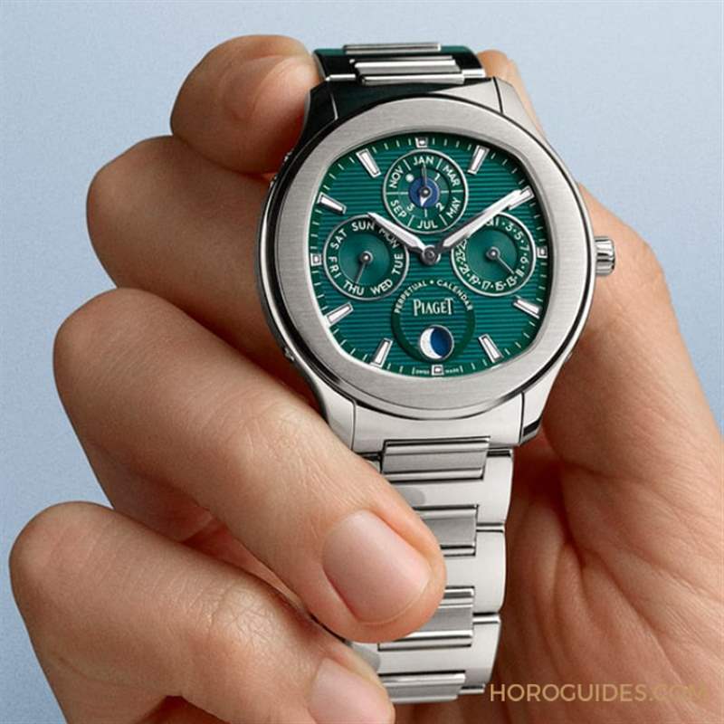 風(fēng)華奪目、纖薄美型,PIAGET Polo超薄萬(wàn)年歷自動(dòng)腕表強(qiáng)勢(shì)定義奢華運(yùn)動(dòng)風(fēng)-復(fù)刻表