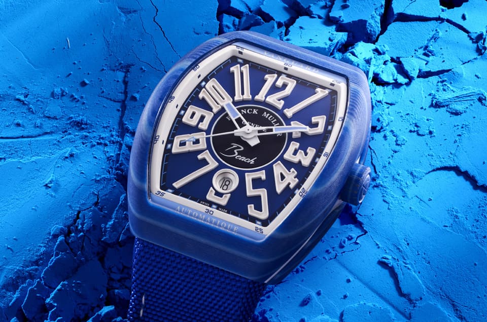 法蘭克穆勒Vanguard Beach彩色玻璃纖維表殼靈感與一個季節有關-復刻表