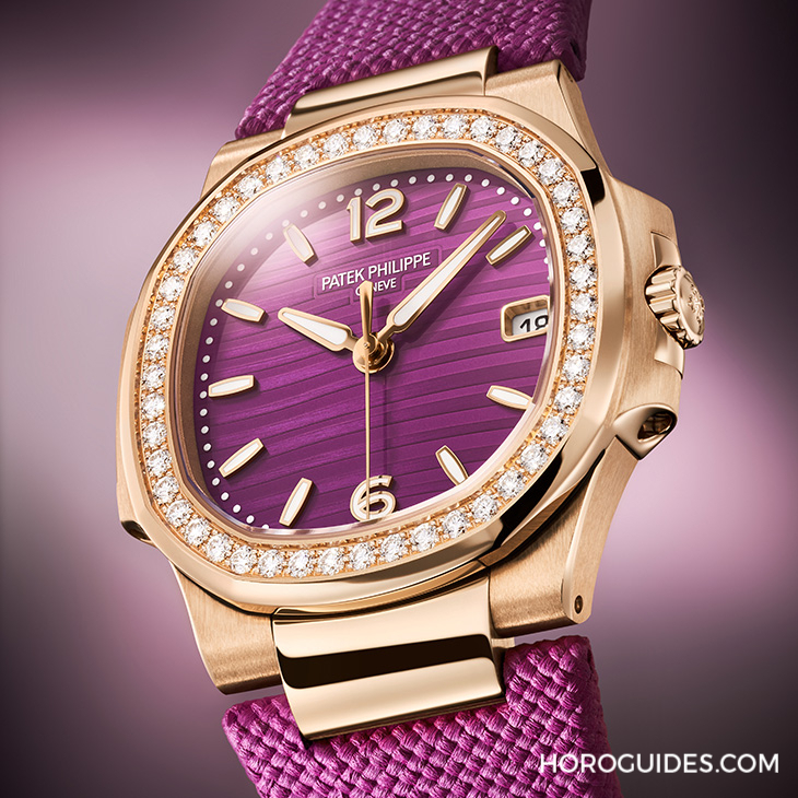 PATEK PHILIPPE - Ladies First！ 百達翡麗最新Aquanaut Luce「彩虹」三問表與Nautilus織紋復合表帶