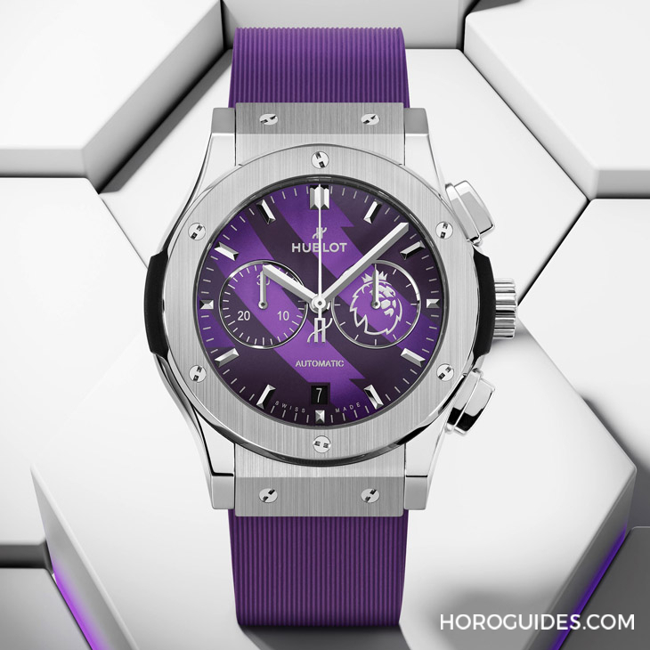 HUBLOT - 英超雄獅加持！ Hublot經(jīng)典融合英超聯(lián)賽計時碼表
