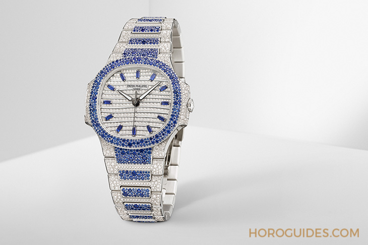 PATEK PHILIPPE - Ladies First！ 百達翡麗最新Aquanaut Luce「彩虹」三問表與Nautilus織紋復合表帶