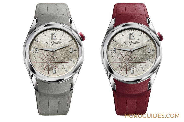 ROMAIN GAUTHIER - Romain Gauthier C系列推出第五代鈦金屬新作! 獨特的手工鑿刻紋理香檳面