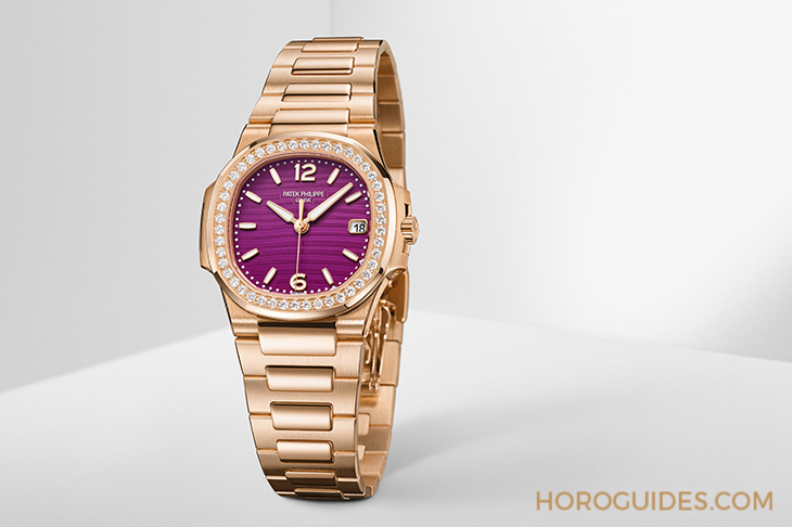 PATEK PHILIPPE - Ladies First！ 百達翡麗最新Aquanaut Luce「彩虹」三問表與Nautilus織紋復合表帶