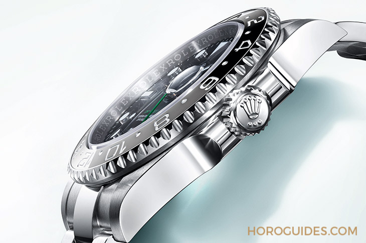 ROLEX - 勞力士不銹鋼灰黑雙色陶瓷圈126710GRNR：GMT-Master II也有想要低調的時候