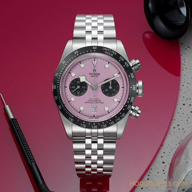 TUDOR - 顛覆傳統的粉紅熊貓！帝舵表TUDOR 發表Black Bay Chrono