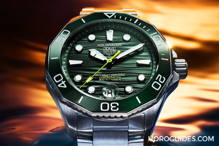 TAG HEUER - 潛水猛將升級！ TAG HEUER推出全新Aquaracer Professional 300日期腕表與GMT腕表