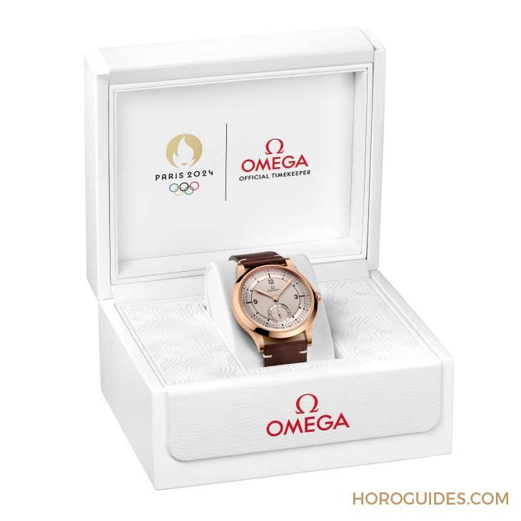 青銅金再現CK 859復古設計,向奧運獎牌致敬! OMEGA加推巴黎2024年奧運會青銅金腕表-復刻表