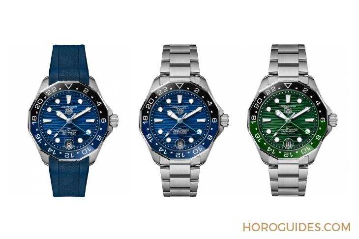 TAG HEUER - 潛水猛將升級！ TAG HEUER推出全新Aquaracer Professional 300日期腕表與GMT腕表