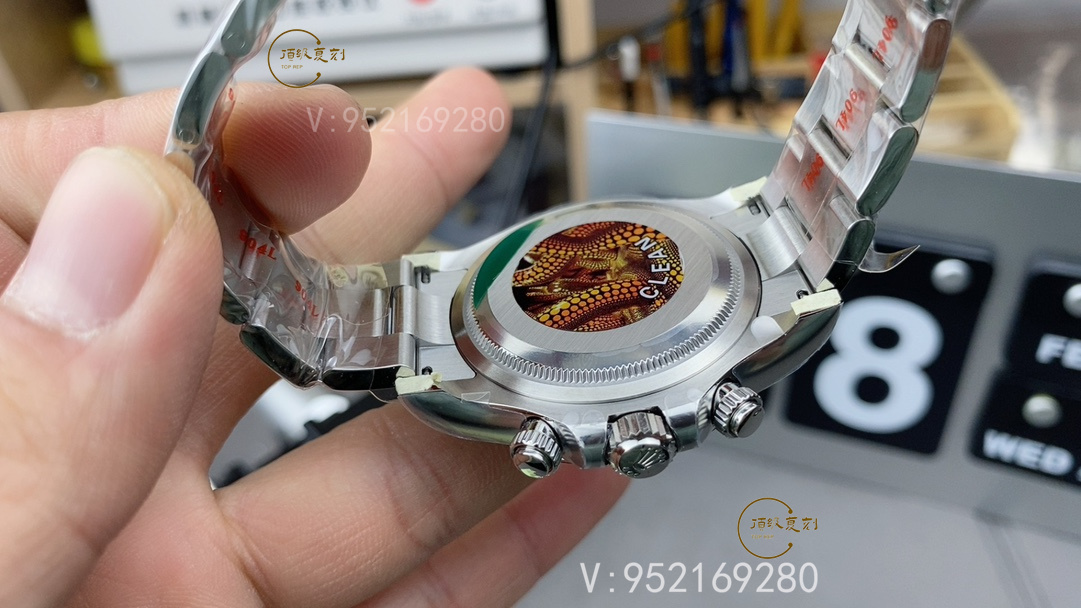 C廠Clean廠勞力士4131機芯黑陶迪126500(黑熊貓迪)深度解析-復刻表