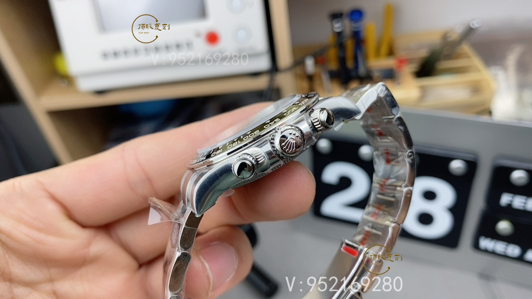 C廠Clean廠勞力士4131機芯黑陶迪126500(黑熊貓迪)深度解析-復刻表