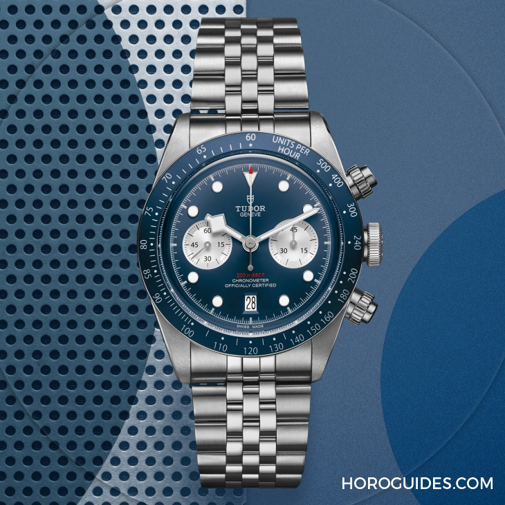 TUDOR - BLACK BAY - M79360B-0002 - 沉穩(wěn)帝舵藍(lán)新裝現(xiàn)身，TUDOR推出Black Bay Chrono “Blue”專門店限定版