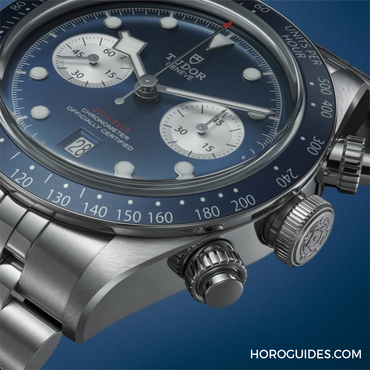 TUDOR - BLACK BAY - M79360B-0002 - 沉穩(wěn)帝舵藍(lán)新裝現(xiàn)身，TUDOR推出Black Bay Chrono “Blue”專門店限定版