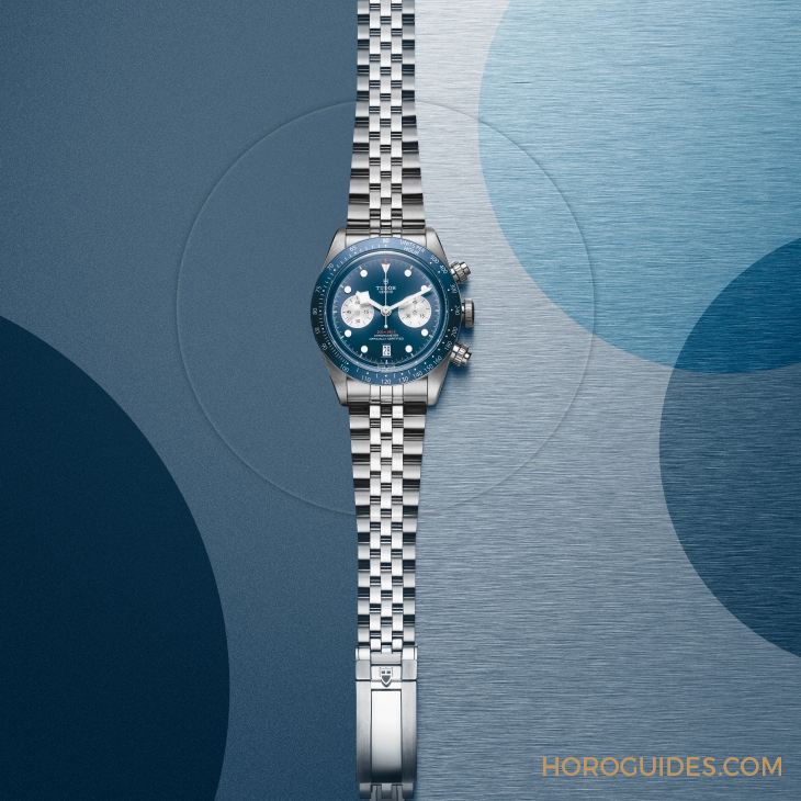 TUDOR - BLACK BAY - M79360B-0002 - 沉穩(wěn)帝舵藍(lán)新裝現(xiàn)身，TUDOR推出Black Bay Chrono “Blue”專門店限定版