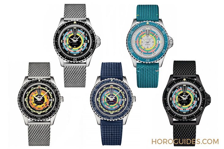 MIDO - OCEAN STAR - M026.807.33.051.00 - 漆黑中的復(fù)古「彩虹圈」！ MIDO再度推出Ocean Star Decompression Timer 1961復(fù)刻限量版