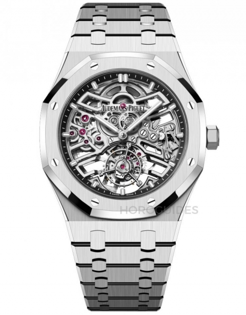 AUDEMARS PIGUET - ROYAL OAK - 26735ST. OO.1320ST.02 - 不銹鋼 VS 沙金你更愛哪一種？ AP愛彼Royal Oak自動(dòng)上鏈飛行陀飛輪鏤空腕表Ref.26735