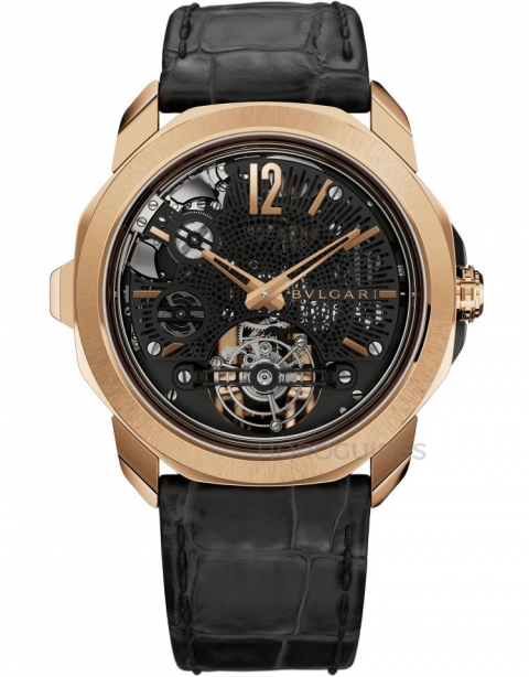 BVLGARI品牌史上最復(fù)雜表款Octo Roma大自鳴陀飛輪腕表于2024日內(nèi)瓦鐘表展亮相-復(fù)刻表