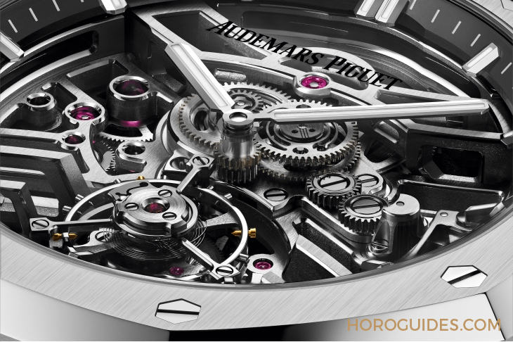 AUDEMARS PIGUET - ROYAL OAK - 26735ST. OO.1320ST.02 - 不銹鋼 VS 沙金你更愛哪一種？ AP愛彼Royal Oak自動(dòng)上鏈飛行陀飛輪鏤空腕表Ref.26735